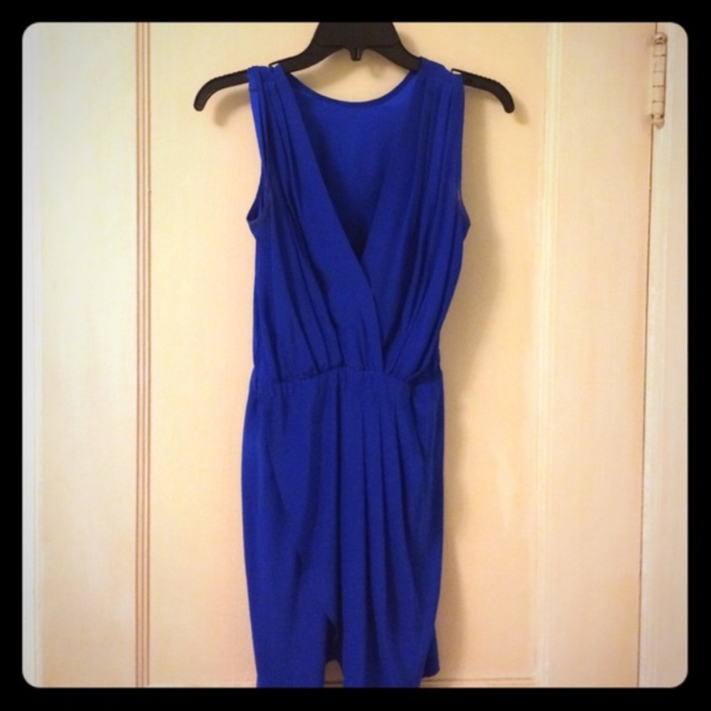 Royal blue dress