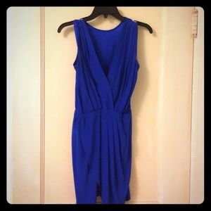 Royal blue dress