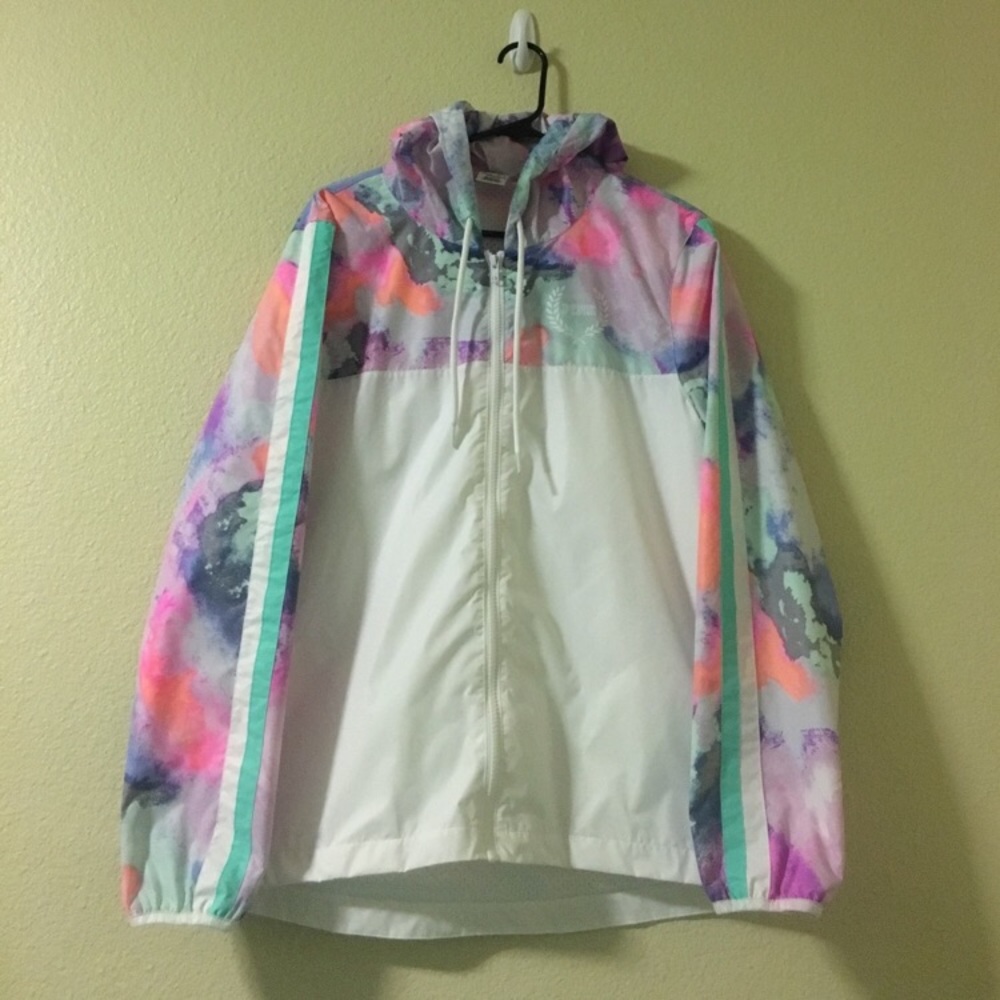 Major ISO , Watercolor windbreaker