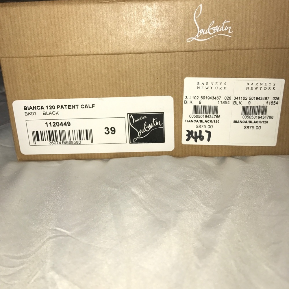 LOUBOUTIN | Bianca 120 Patent Calf - Picture 6 of 8