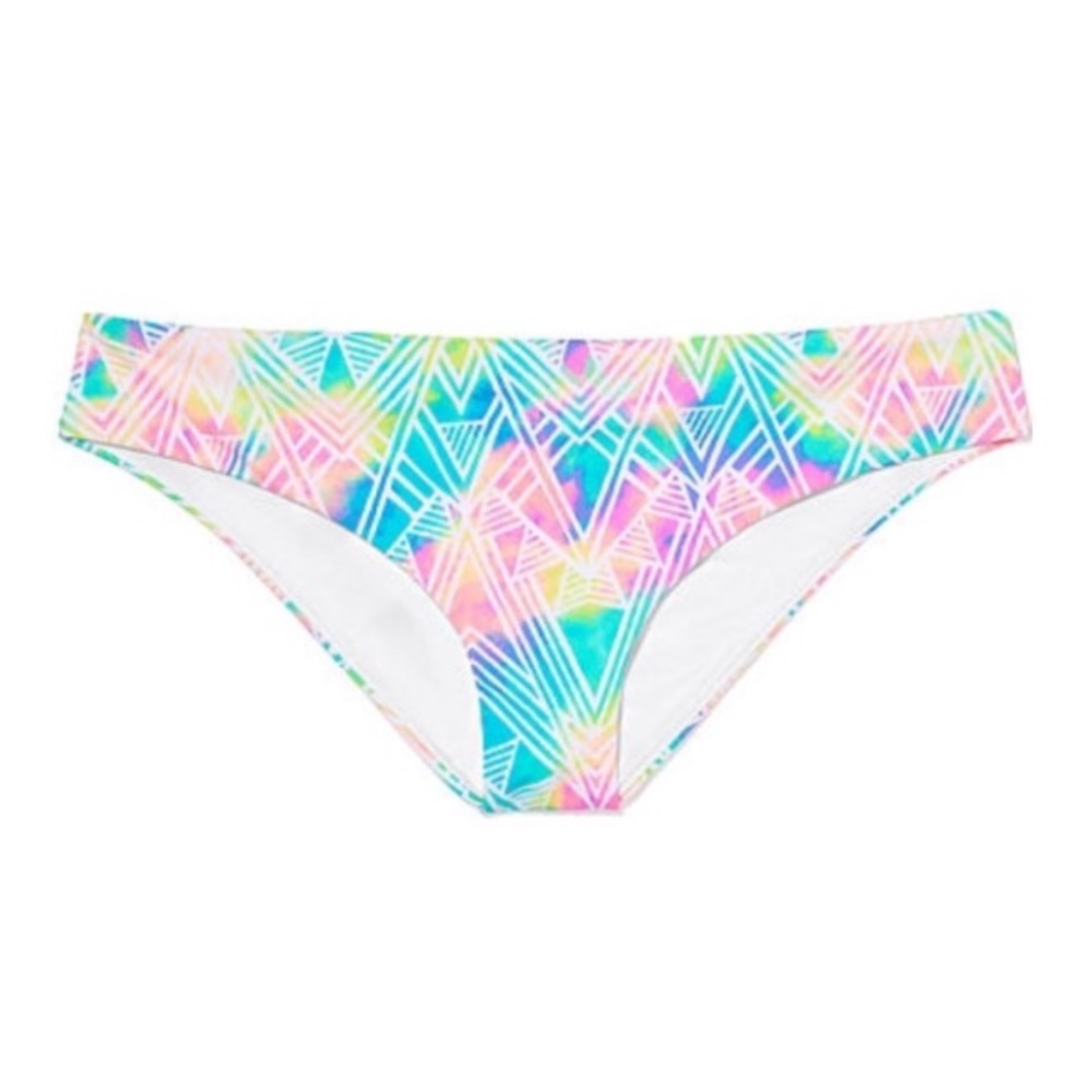 VS Pink Watercolor Bikini Bottoms