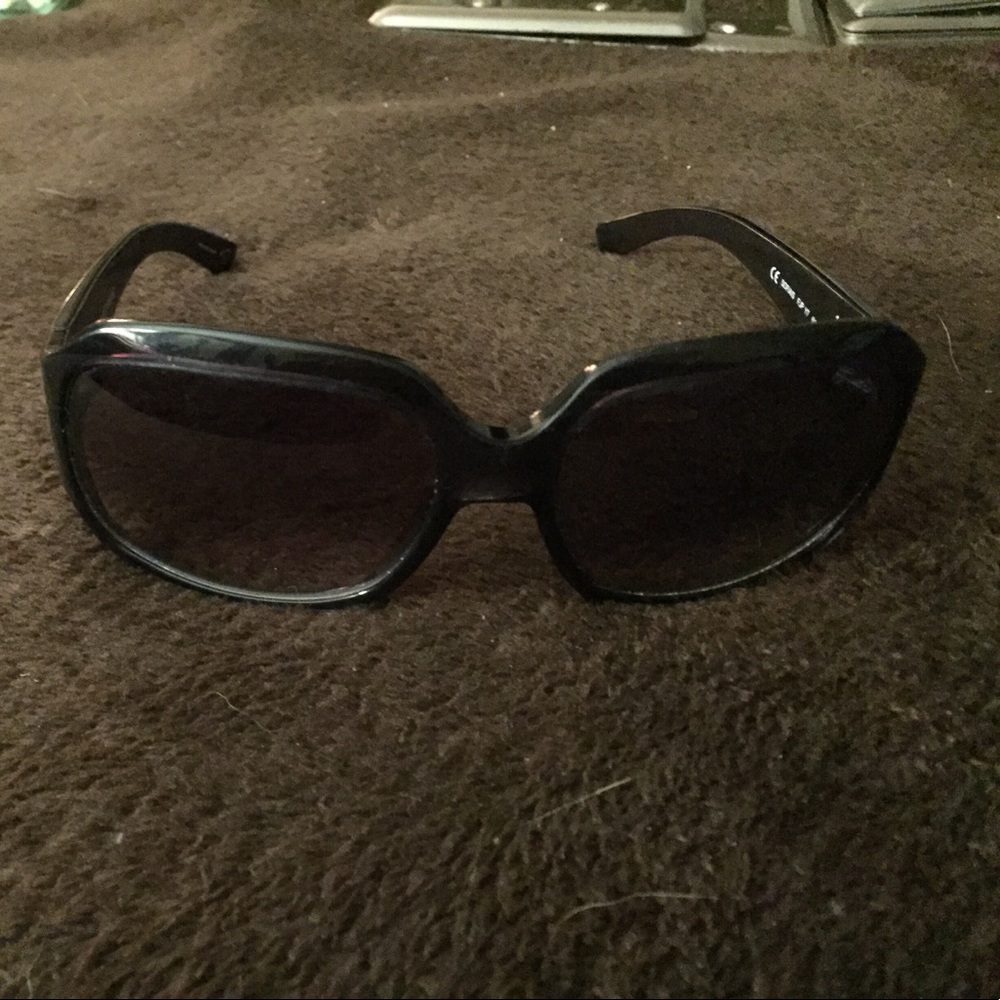 Banana Republic black sunglasses.