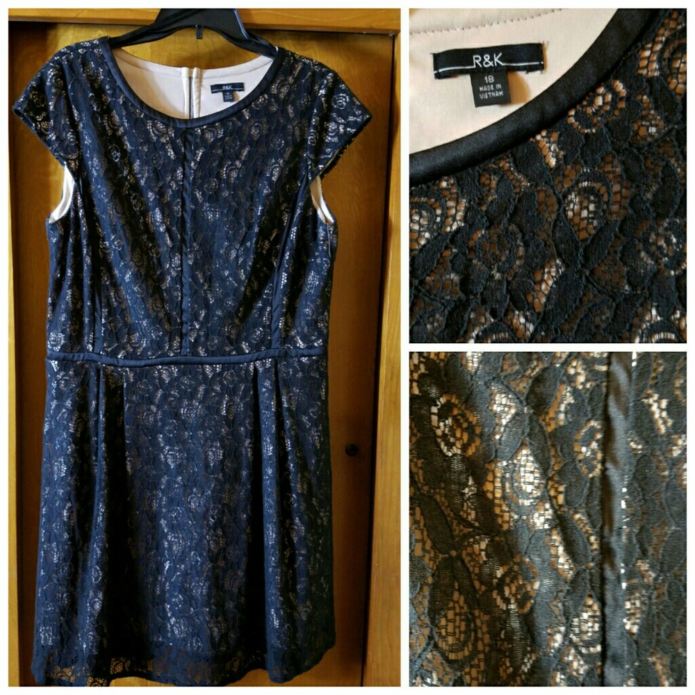Classy Lace LBD (Little Black Dress)