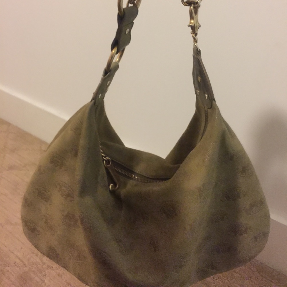 Authentic juicy couture suede handbag