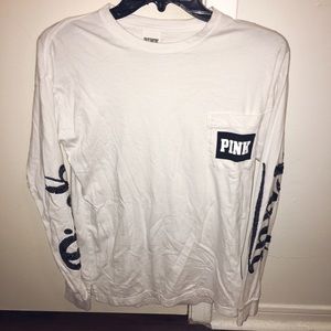 Victoria's Secret PINK sequin sleeve - XS