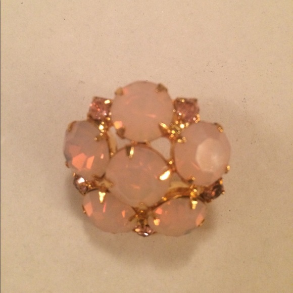 Jewel rhinestone button - Picture 3 of 4