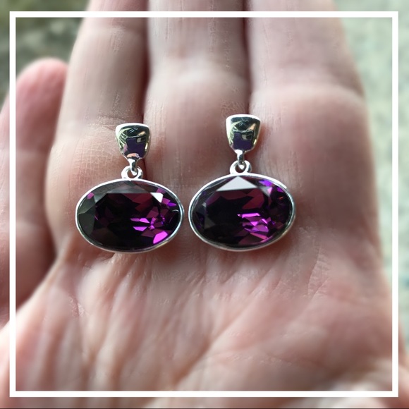 Jewelry - Handcrafted earrings with Swarovski crystal #181