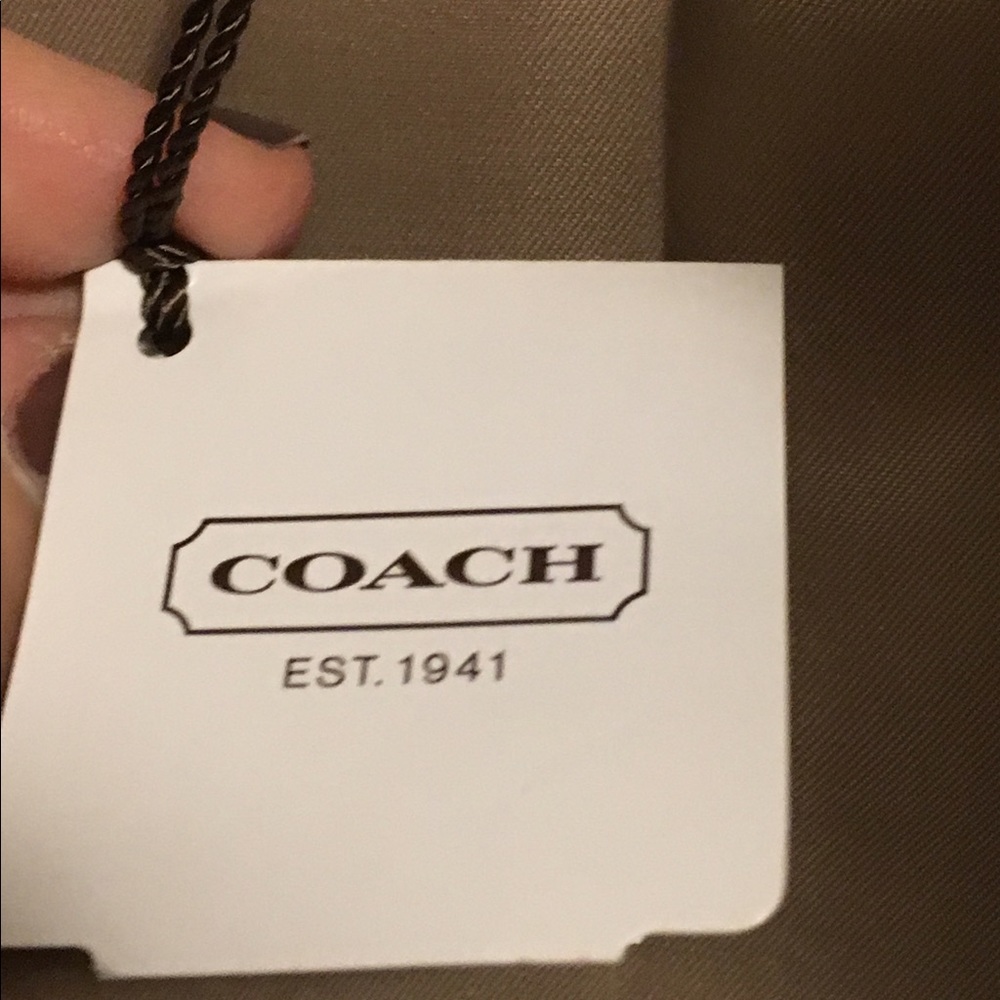 NWT Coach Tattersall Short Trench Coat - Small - Picture 4 of 5