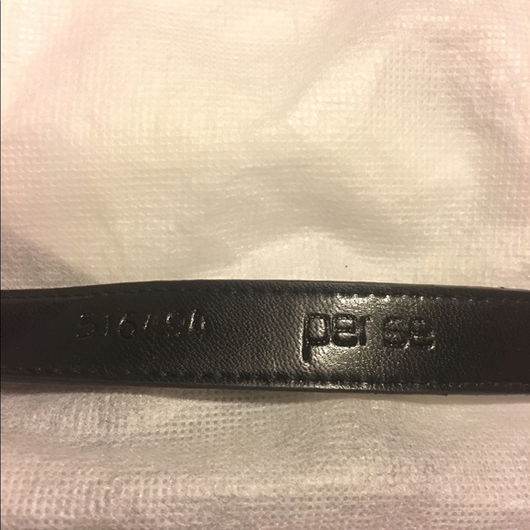 Alligator Luxe foil leather belt?