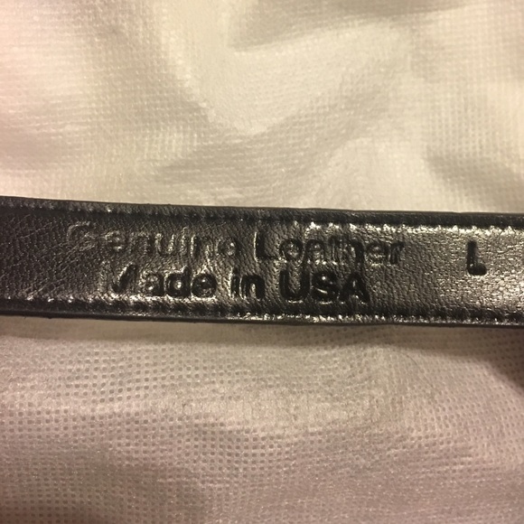 Alligator Luxe foil leather belt? main image 7