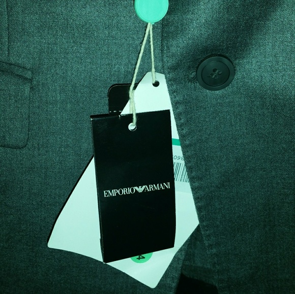 Emporio Armani David Line 2 button grey suit - Picture 2 of 7