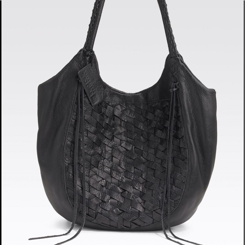 Linea pelle woven tote