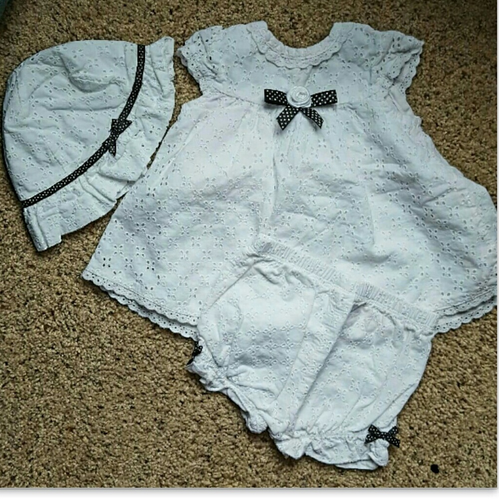 Bloomer set with hat
