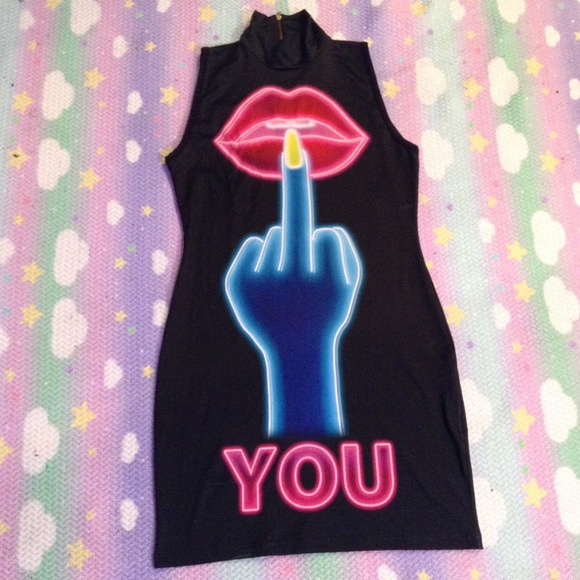 Dresses & Skirts - NYMPHA F U DRESS SZ L Dresses & Skirts - NYMPHA F U DRESS SZ L