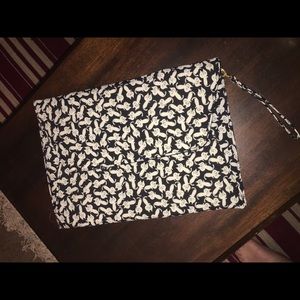Cat print computer sleeve