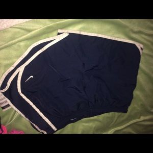 Navy Blue Nike Dri Fit Shorts