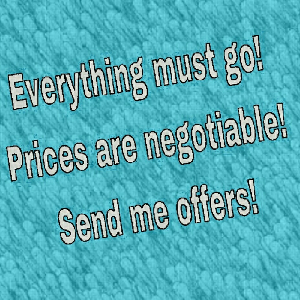 Everything must go......