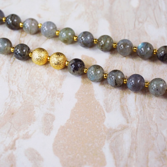 Natural Druzy Nevklace - Picture 4 of 6