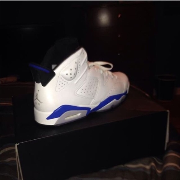 SOLDAir Jordan retro 6 Sport blue - Picture 2 of 5