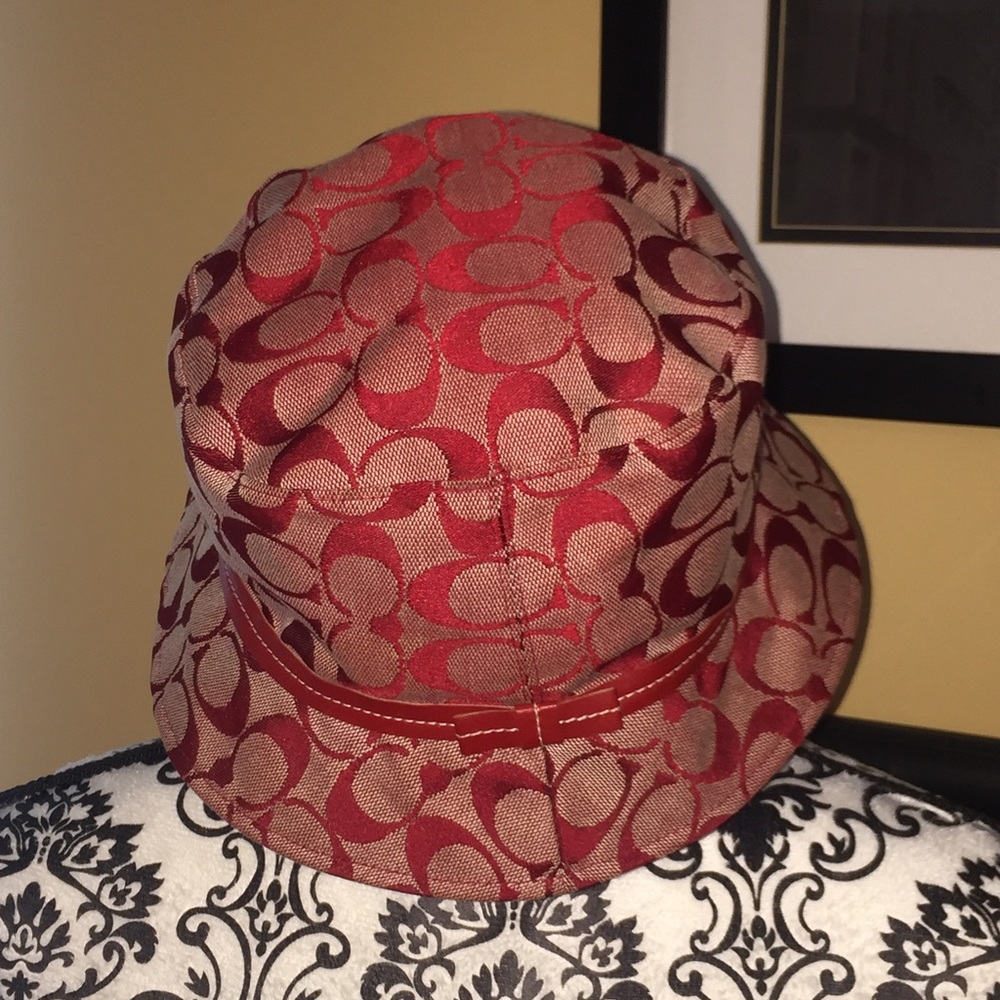 Authentic COACH bucket hat