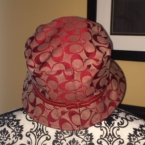 Authentic COACH bucket hat
