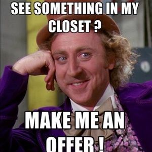 Offers Welcome Here!