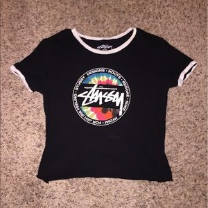 Stussy cropped top