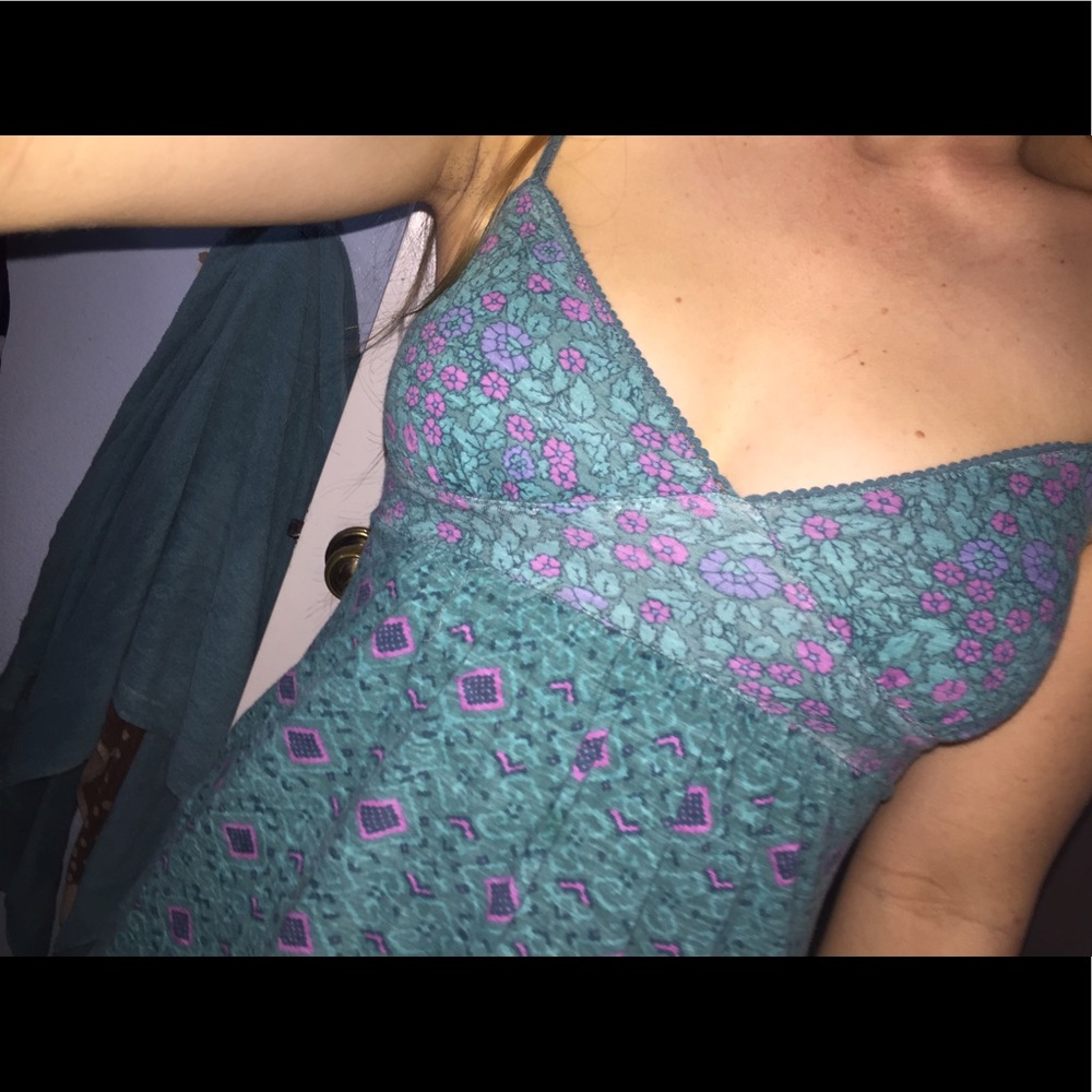 American Eagle floral tank