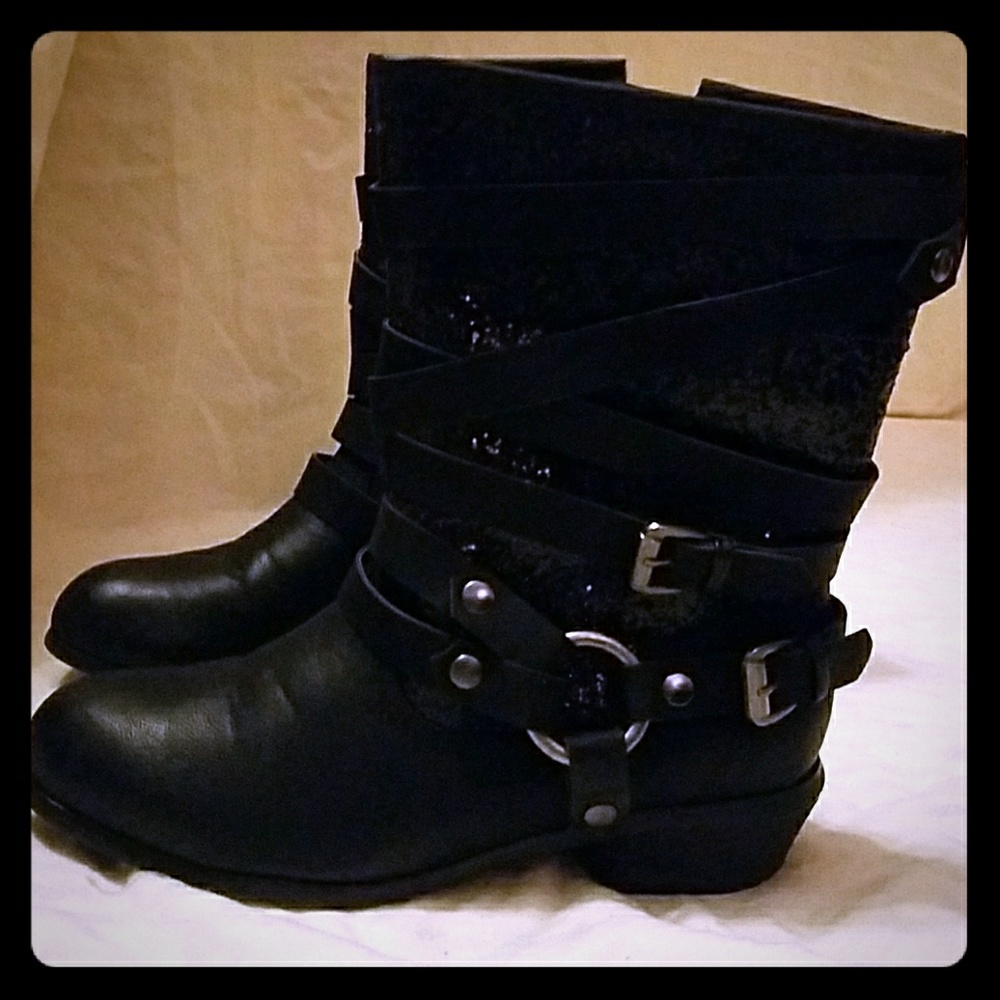 Blingy Biker Boots!