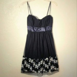 Ruby Rox Navy Floral Dress