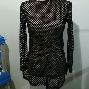 Sexy Hollow-Out Crochet Summer Beach Cover Up