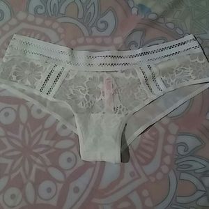 Pink white lace panties New!!!