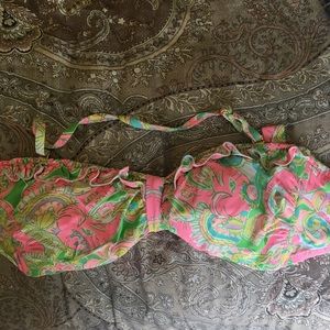 Lilly Pulitzer Bikini Top Chin Chin