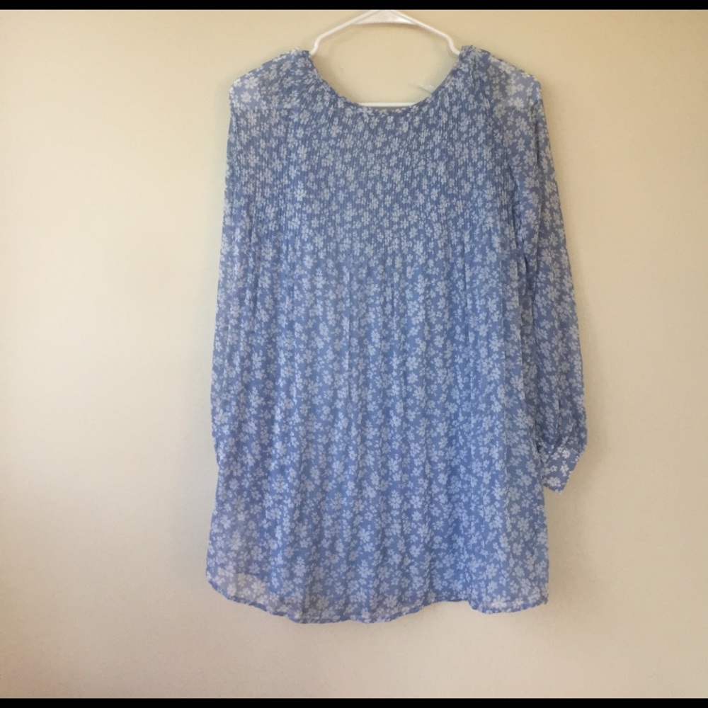 Floral never worn chiffon dress