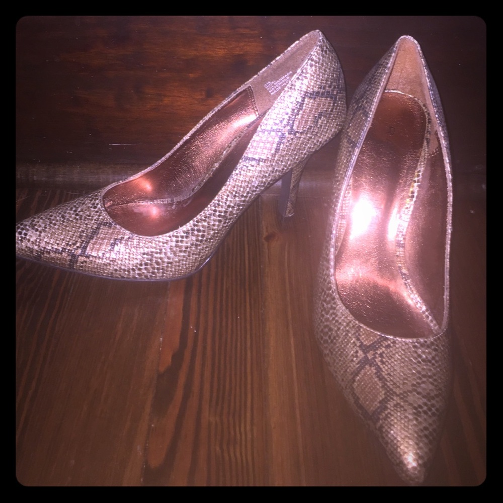 Snake skin stilettos - Picture 1 of 3