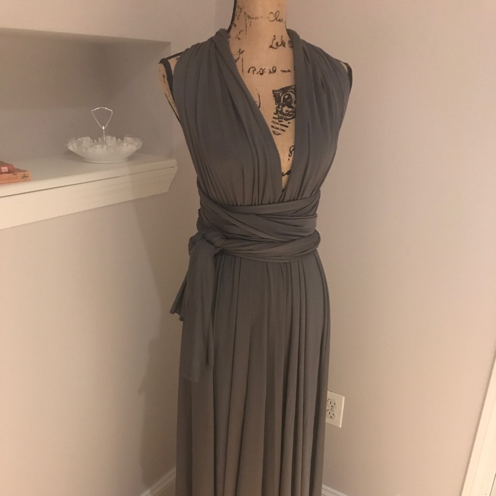 Infinity wrap dress regular and plus