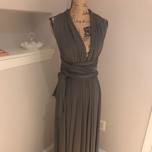 Infinity wrap dress regular and plus