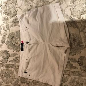 Torrid white shorts