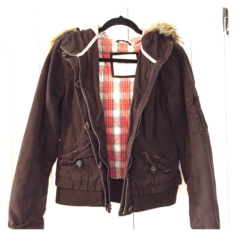 Brown Hollister Coat