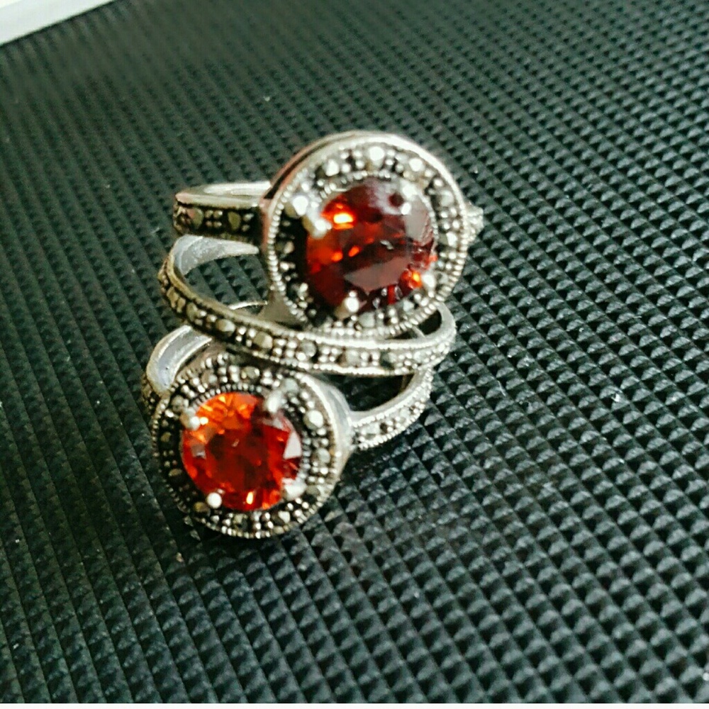 Ring marcasite size 6