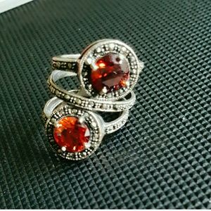 Ring marcasite size 6