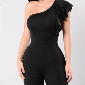 Black jumpsuit