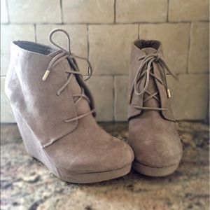 Call It Spring Wedge Booties