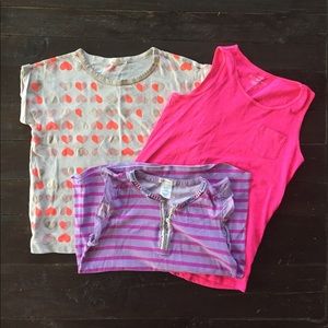 Girls Crewcuts shirts (bundle of three)