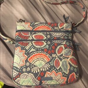 Vera Bradley Triple Zip Hipster Crossbody