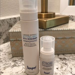 Supergoop setting spray