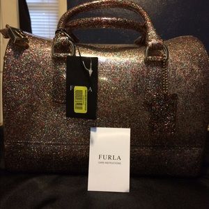 Furla multi glitter Candy bag BRAND NEW WITH TAGS