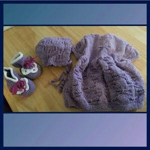 Handmade knitted baby Outfit