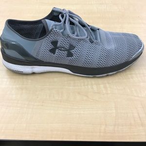 Grey Under Armour Charged Running shoe