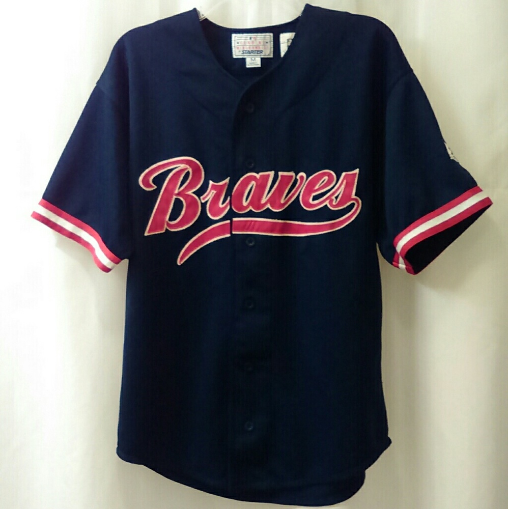 Vintage STARTER ANDRUW JONES #25 Atlanta Braves JE